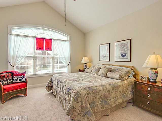 554 Beech Ridge Road Thomasville, NC 27360 - Photo 8 of 16 Master Bedroom. Large Master w/ Vaulted Ceilings