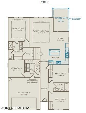 318 Salt Meadow Loop Yulee, FL 32097 - Photo 2 of 2 Highgate | Floorplan