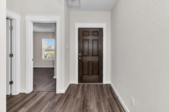 wooden floor in a gallery