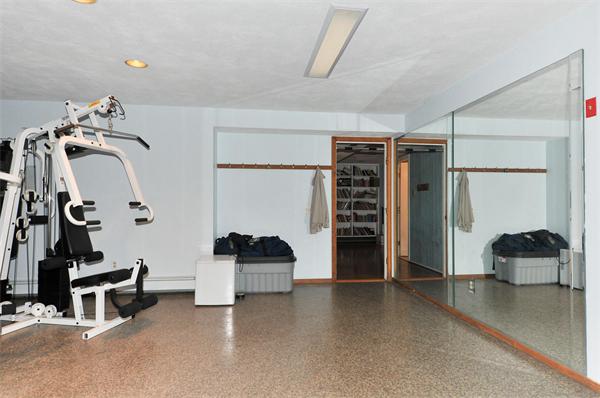 75 Lincoln Road Wayland, MA 01778 - Photo 25 of 27 a view of a livingroom with furniture and gym equipment