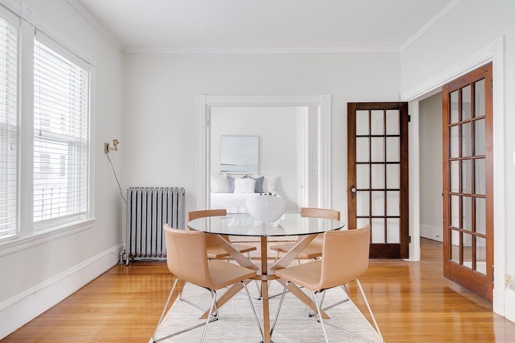 30 Stanton Road, Unit 3 Brookline, MA 02445 - Photo 6 of 13 a dining room with furniture and window