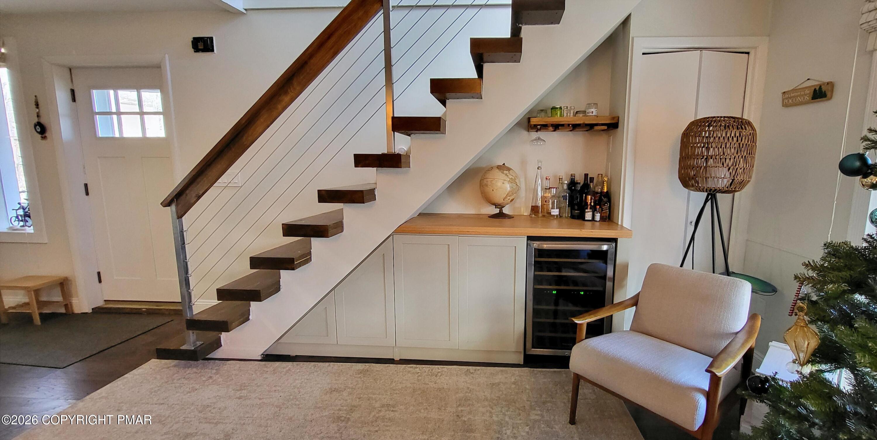 1093 Porter Drive Bushkill, PA 18324 - Photo 28 of 66 a view of entryway and hall with wooden floor