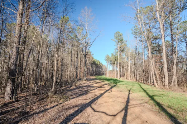 a view of a backyard of the house