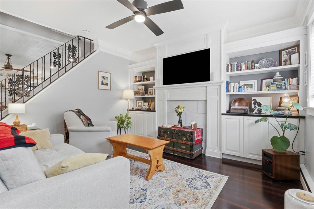 5133 Holmes Street Pittsburgh, PA 15201 - Photo 13 of 45 Beautiful dark hardwood floors start in the living room and continue throughout the home