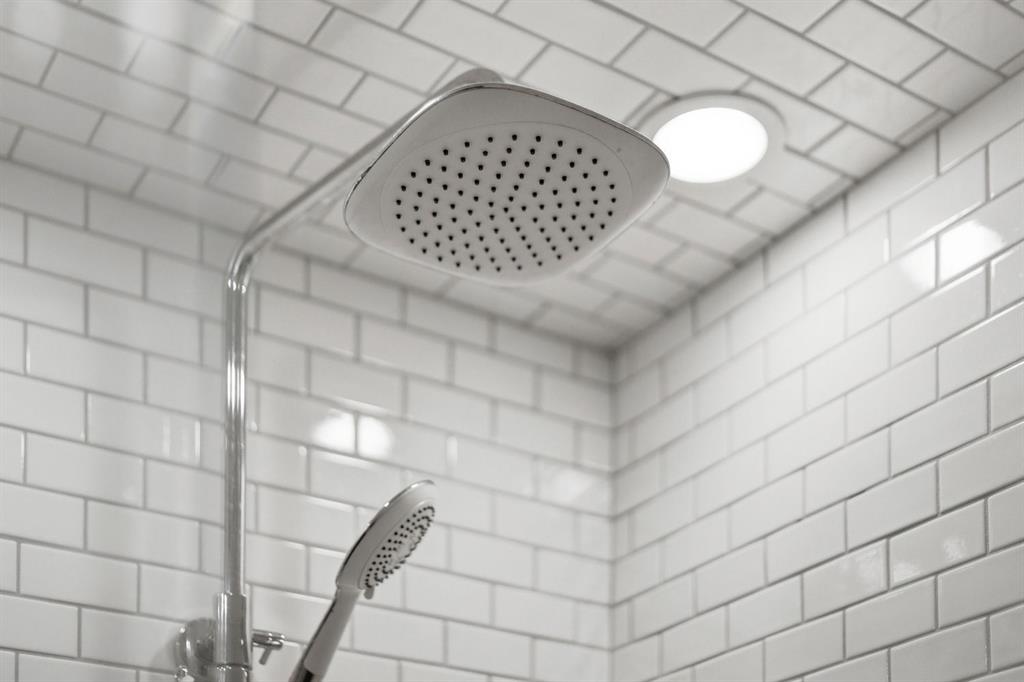 5133 Holmes Street Pittsburgh, PA 15201 - Photo 36 of 45 The rainhead shower is a great way to start your day