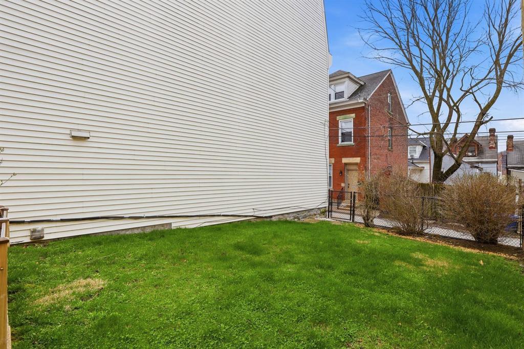 5133 Holmes Street Pittsburgh, PA 15201 - Photo 41 of 45 The yard is big enough for throwing a frisbee or playing with your pets or children