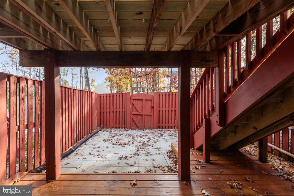 14159 Autumn Circle Centreville, VA 20121 - Photo 31 of 34 a view of balcony with wooden floor