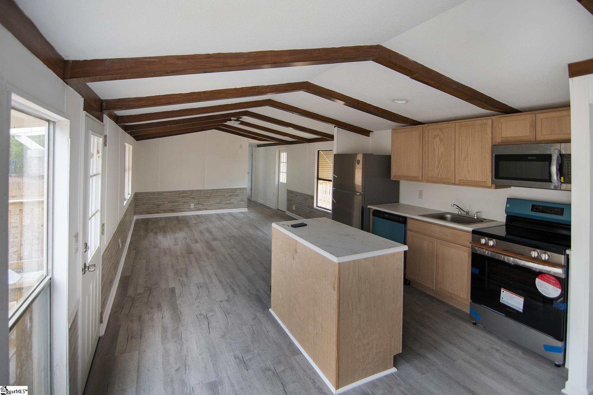 228 Boseman Road Anderson, SC 29621 - Photo 6 of 15 open concept view of kitchen - living room