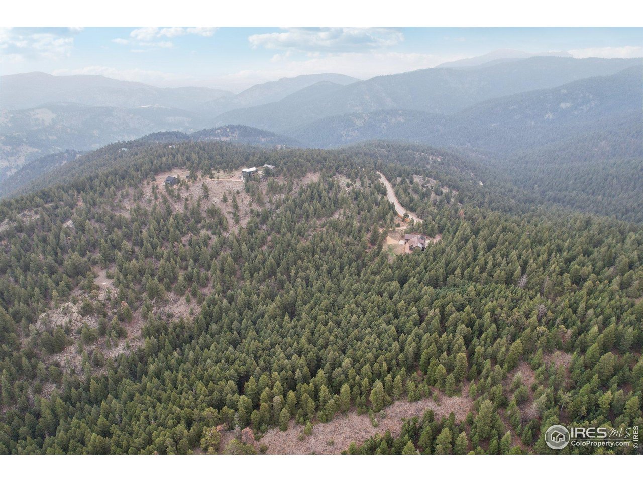 2091 Magnolia Road Nederland, CO 80466 - Photo 7 of 9 a view of a forest with a mountain