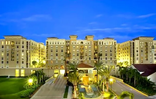 a view of a large building