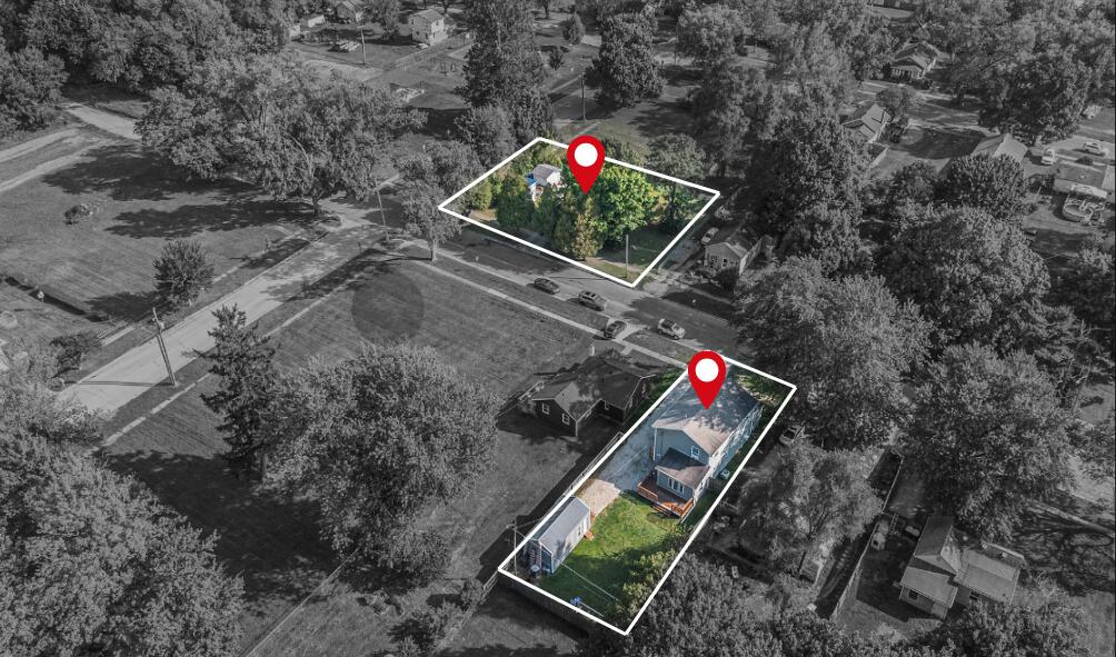 317 Elizabeth Street Buchanan, MI 49107 - Photo 5 of 25 Aerial Photos of both properties