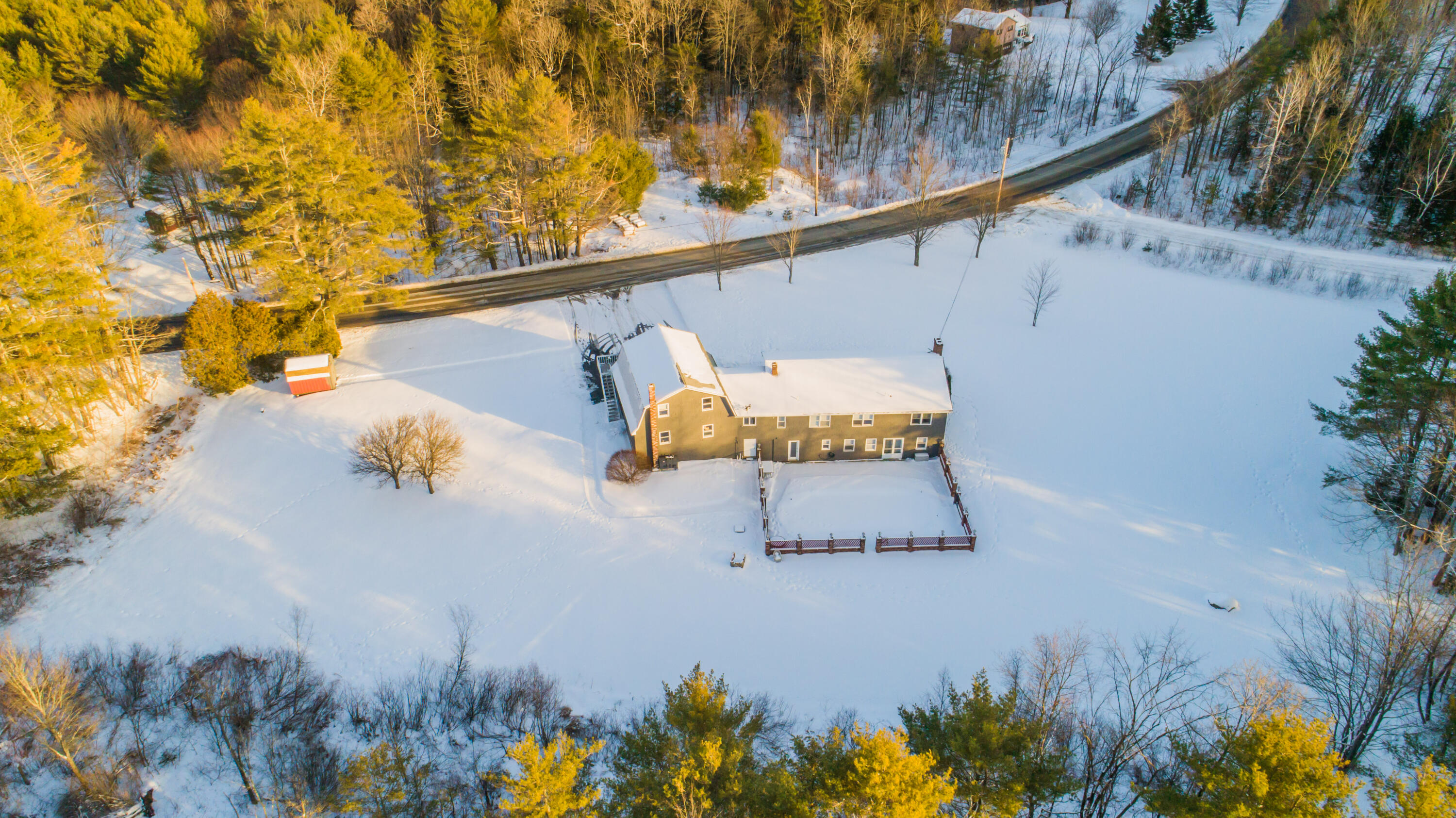 101 Lisbon Road Sabattus, ME 04280 - Photo 4 of 87 101 Lisbon Road Aerial-6