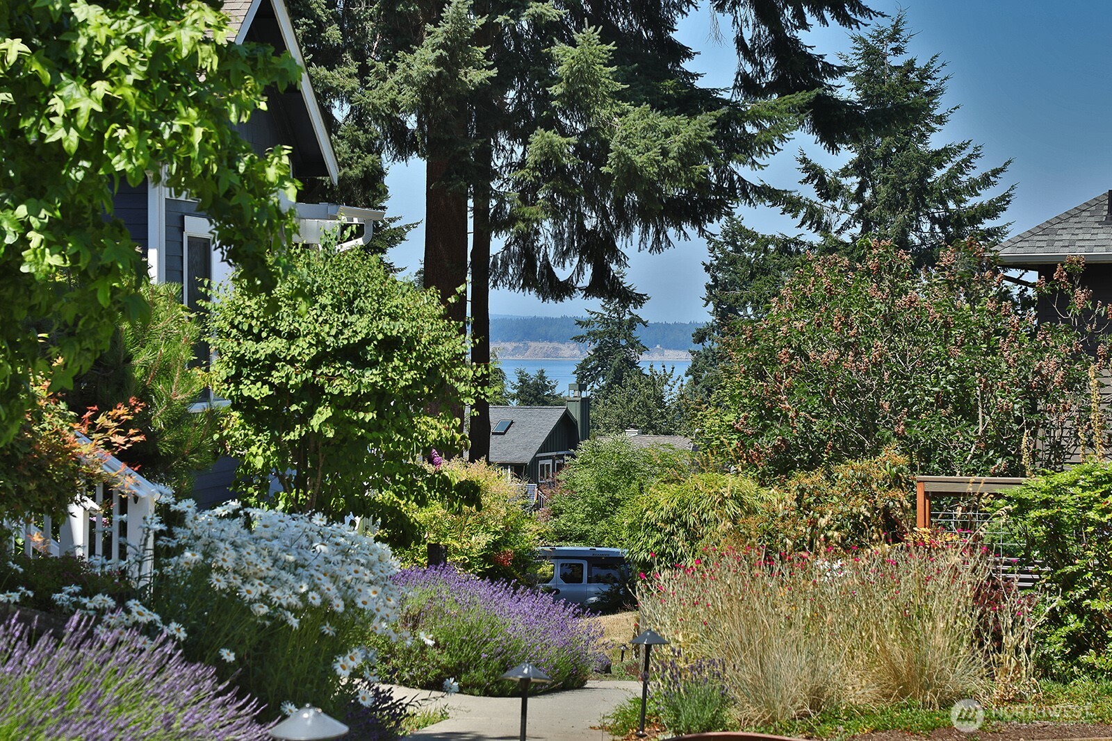 1050 Village Loop Langley, WA 98260 - Photo 11 of 39 an aerial view of a house with yard
