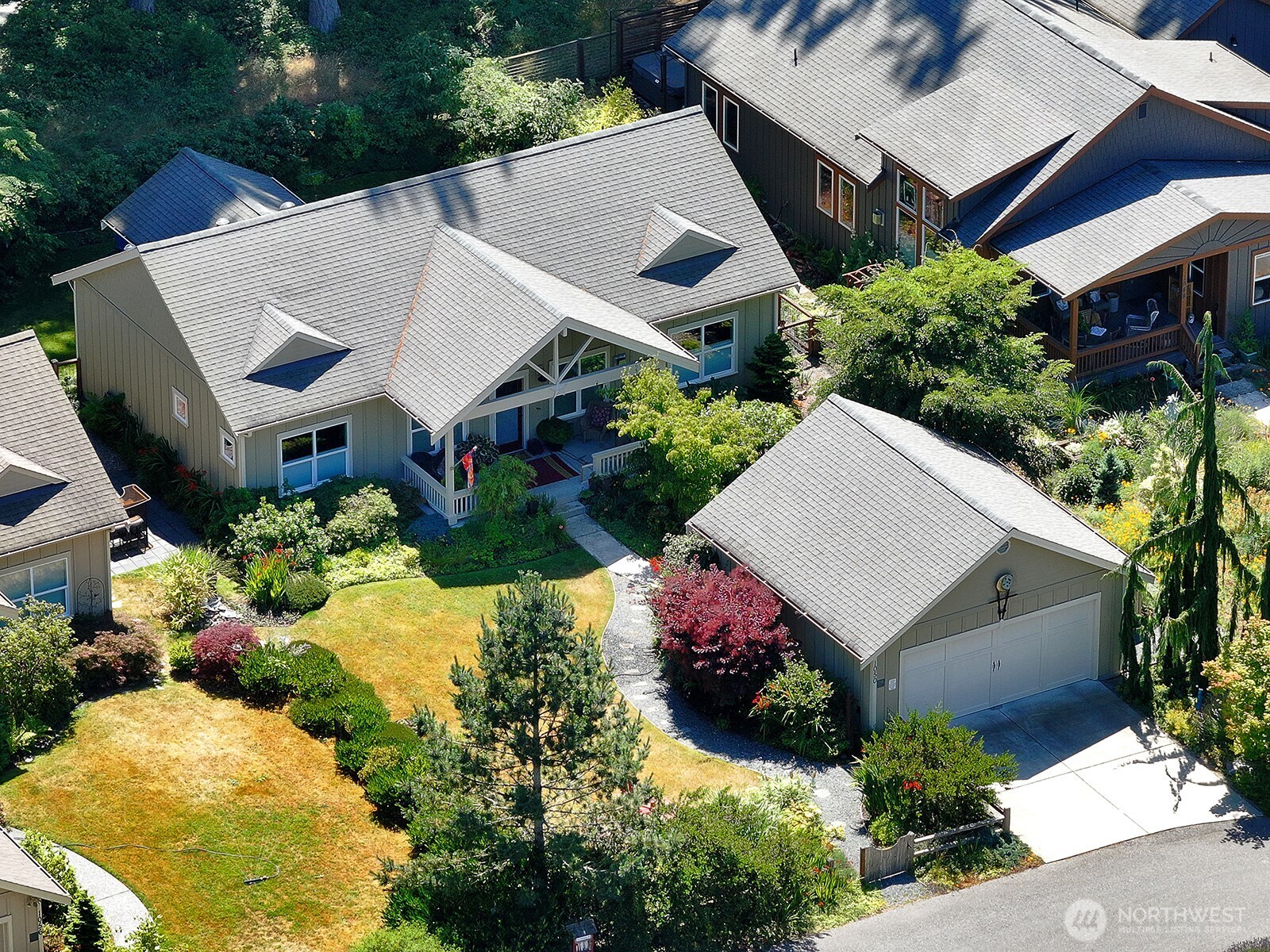 1050 Village Loop Langley, WA 98260 - Photo 2 of 39 an aerial view of a house