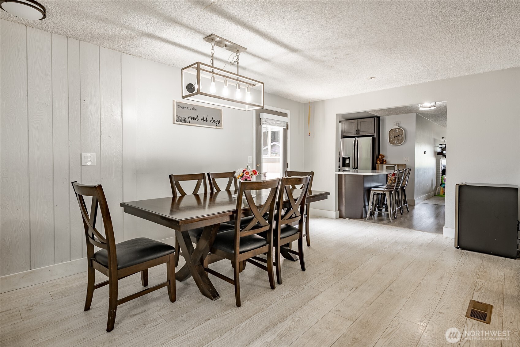2433 Loomis Trail Road Custer, WA 98240 - Photo 15 of 31 a dining room with furniture and wooden floor