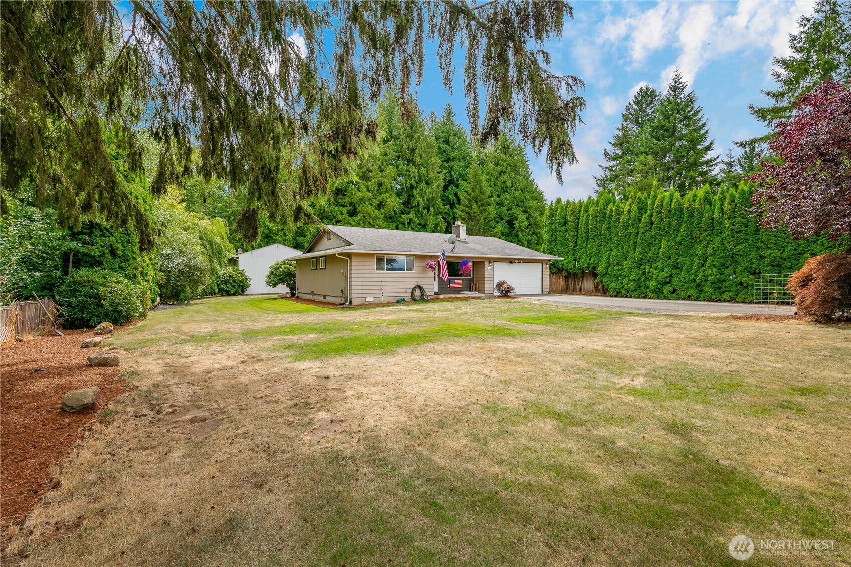 2433 Loomis Trail Road Custer, WA 98240 - Photo 2 of 31 a view of a house with a yard