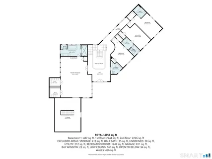 a picture of a floor plan