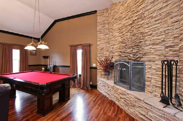2210 Skinner Road Arrington, TN 37014 - Photo 13 of 20 View of the beautiful stone fireplace in family room. Make your plans to gather round this fireplace on a cold winter's night and enjoy!