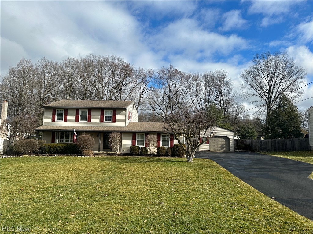 4639 Tippecanoe Road Youngstown, OH 44511 - Photo 1 of 36 View of front of home with a front lawn and a garage