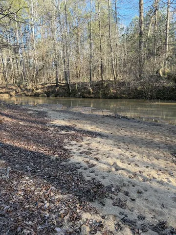 a view of a yard with green space