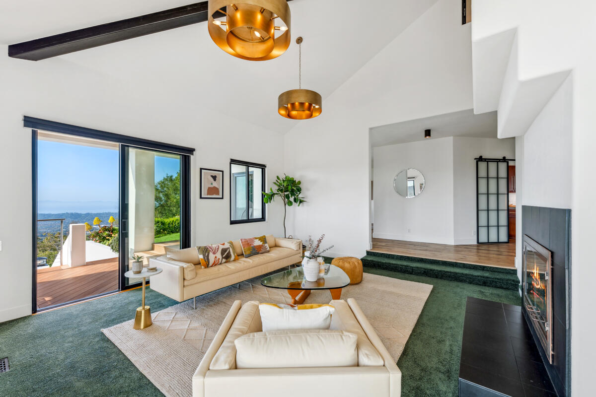 2870 Holly Road Santa Barbara, CA 93105 - Photo 13 of 39 a living room with furniture and a window