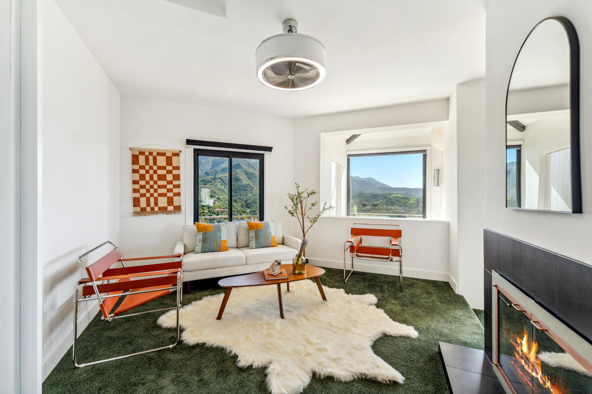 2870 Holly Road Santa Barbara, CA 93105 - Photo 15 of 39 a living room with furniture and a window