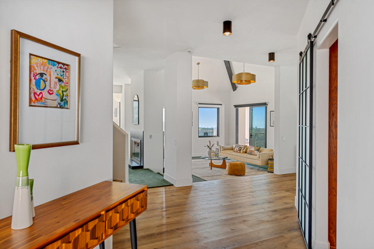 2870 Holly Road Santa Barbara, CA 93105 - Photo 33 of 39 a view of an entryway with wooden floor