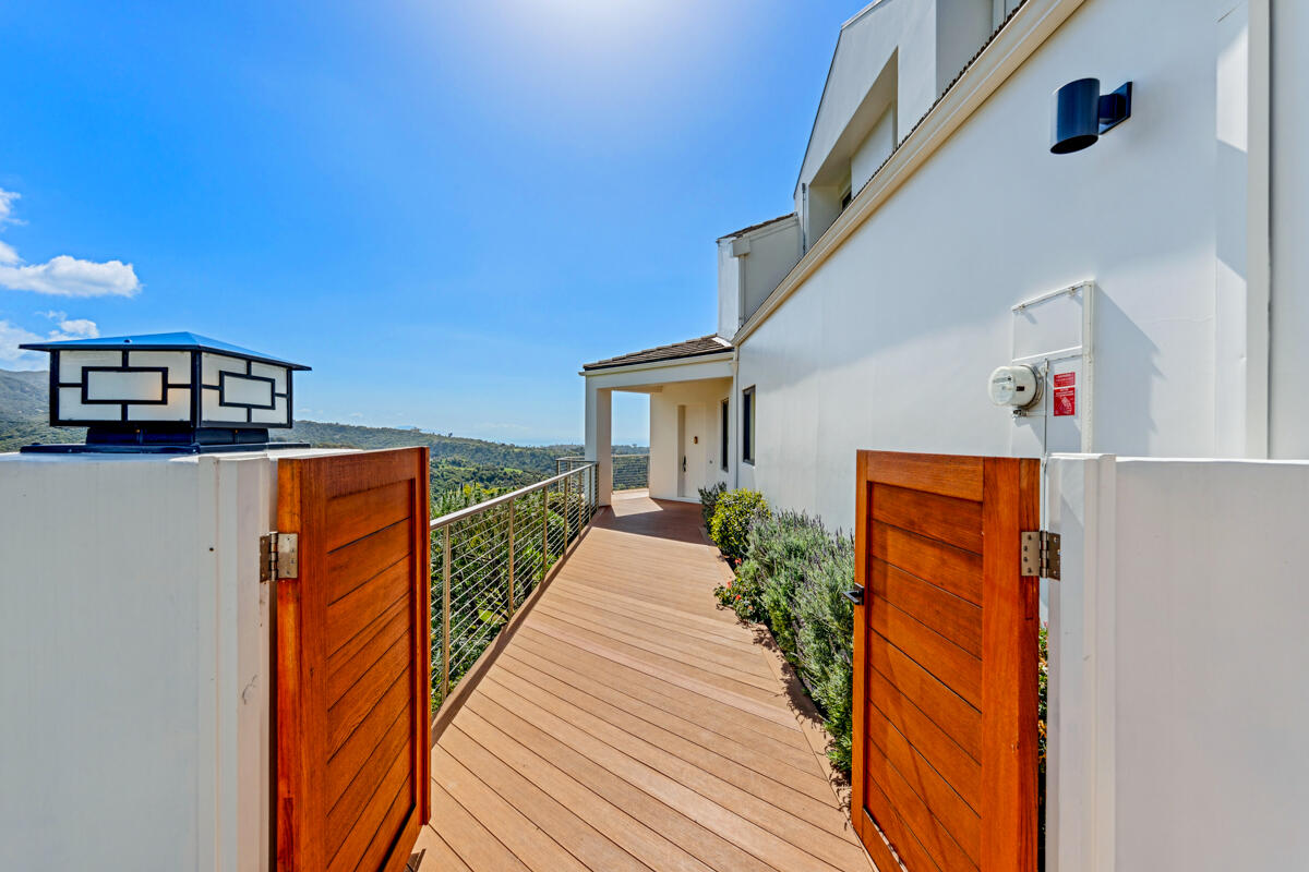 2870 Holly Road Santa Barbara, CA 93105 - Photo 4 of 39 a balcony with an outdoor space