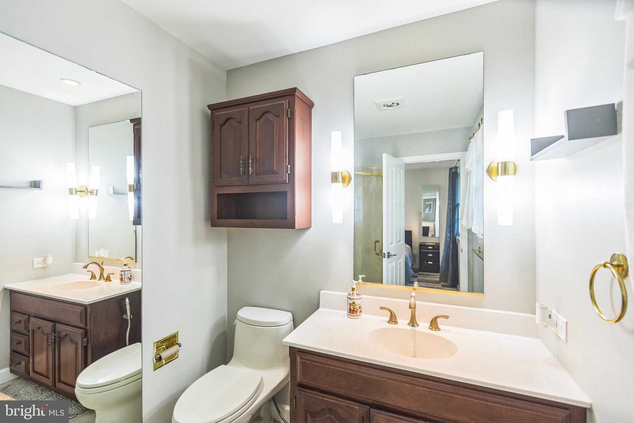 4008 Briars Road Olney, MD 20832 - Photo 17 of 32 a bathroom with a sink vanity granite and toilet