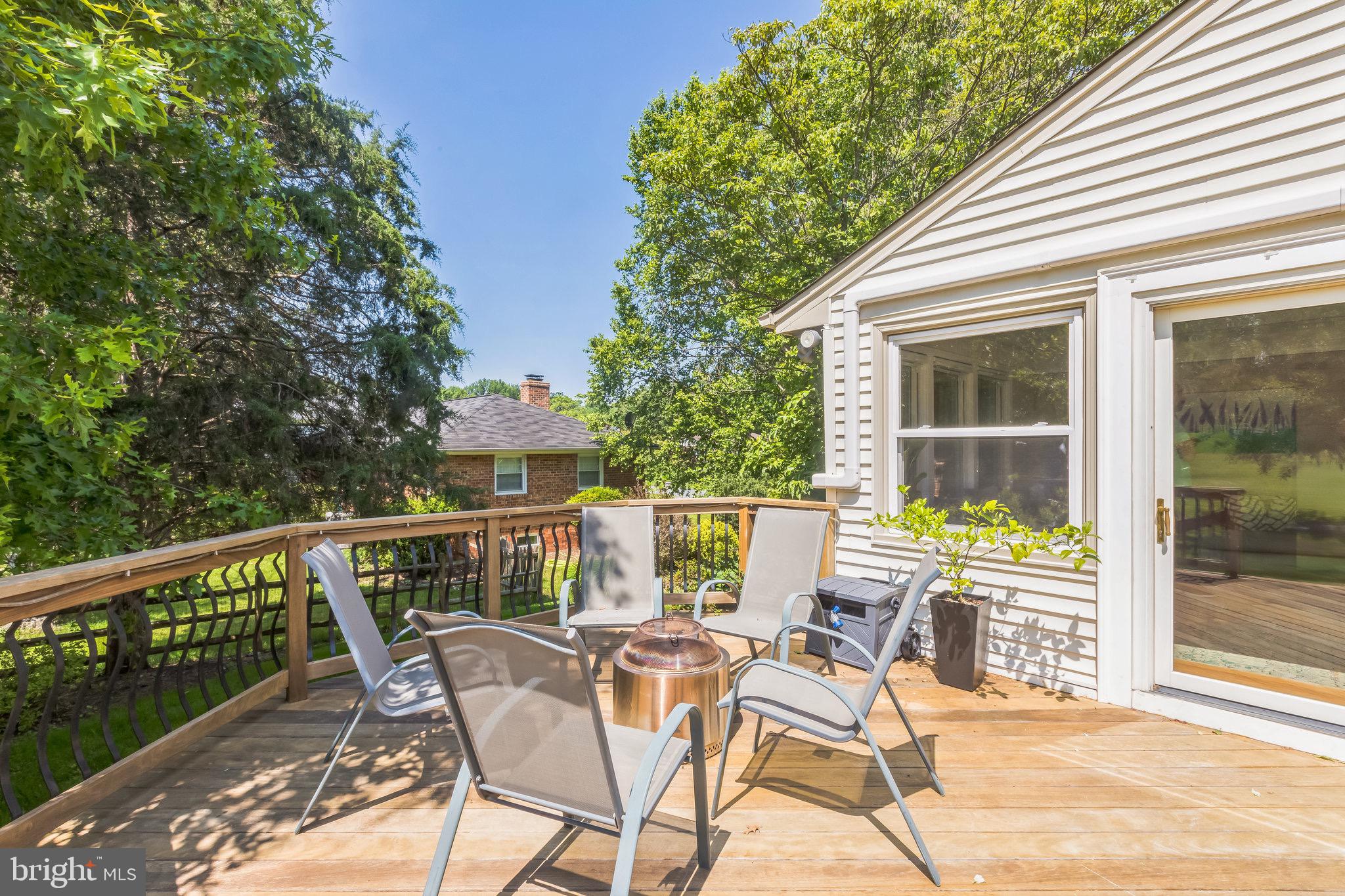 4008 Briars Road Olney, MD 20832 - Photo 28 of 32 a view of a chair and table in the balcony