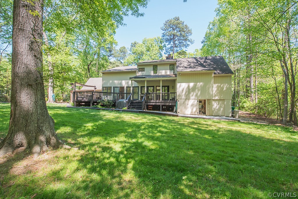 14200 Long Gate Road Midlothian, VA 23112 - Photo 27 of 27 front view of a house with a yard