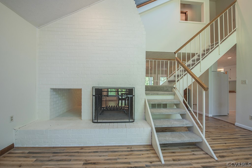 14200 Long Gate Road Midlothian, VA 23112 - Photo 7 of 27 a view of entryway and hall with wooden floor
