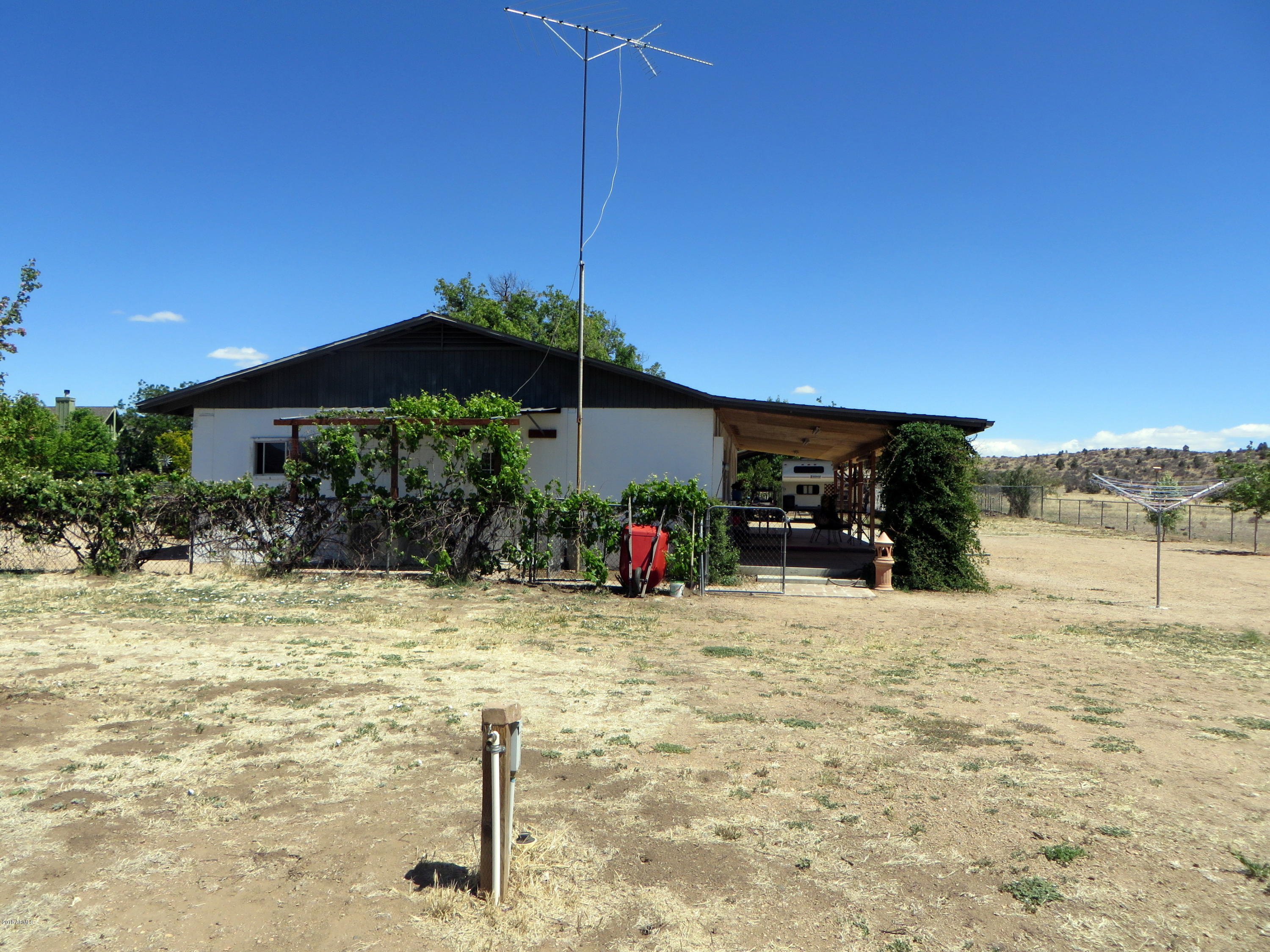 18631 Peeples Valley Road Peeples Valley, AZ 86332 - Photo 32 of 45 South side of home