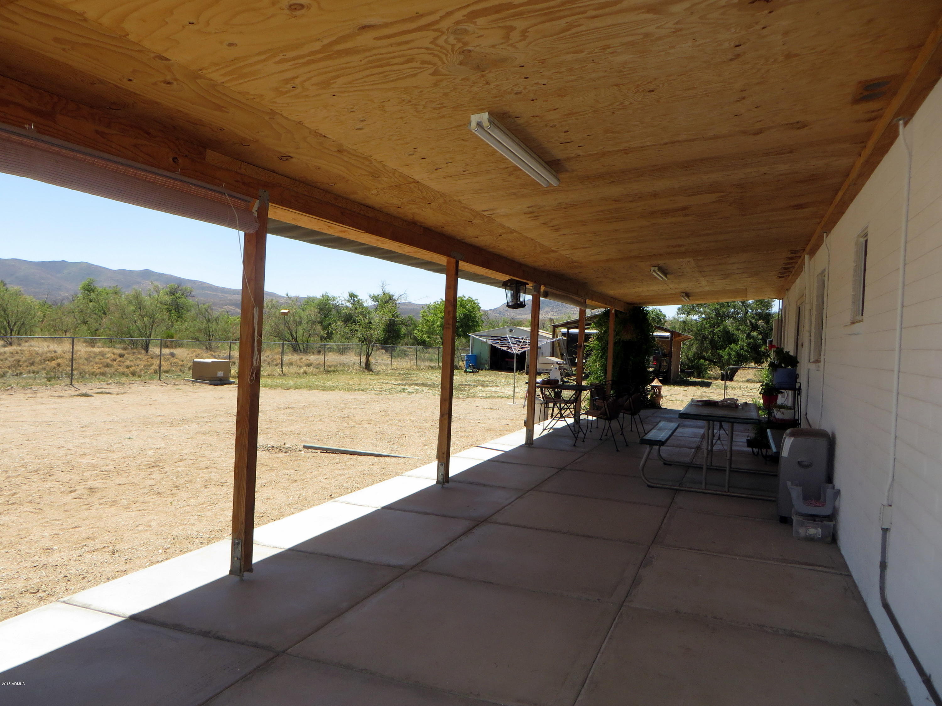 18631 Peeples Valley Road Peeples Valley, AZ 86332 - Photo 40 of 45 Porch looking south