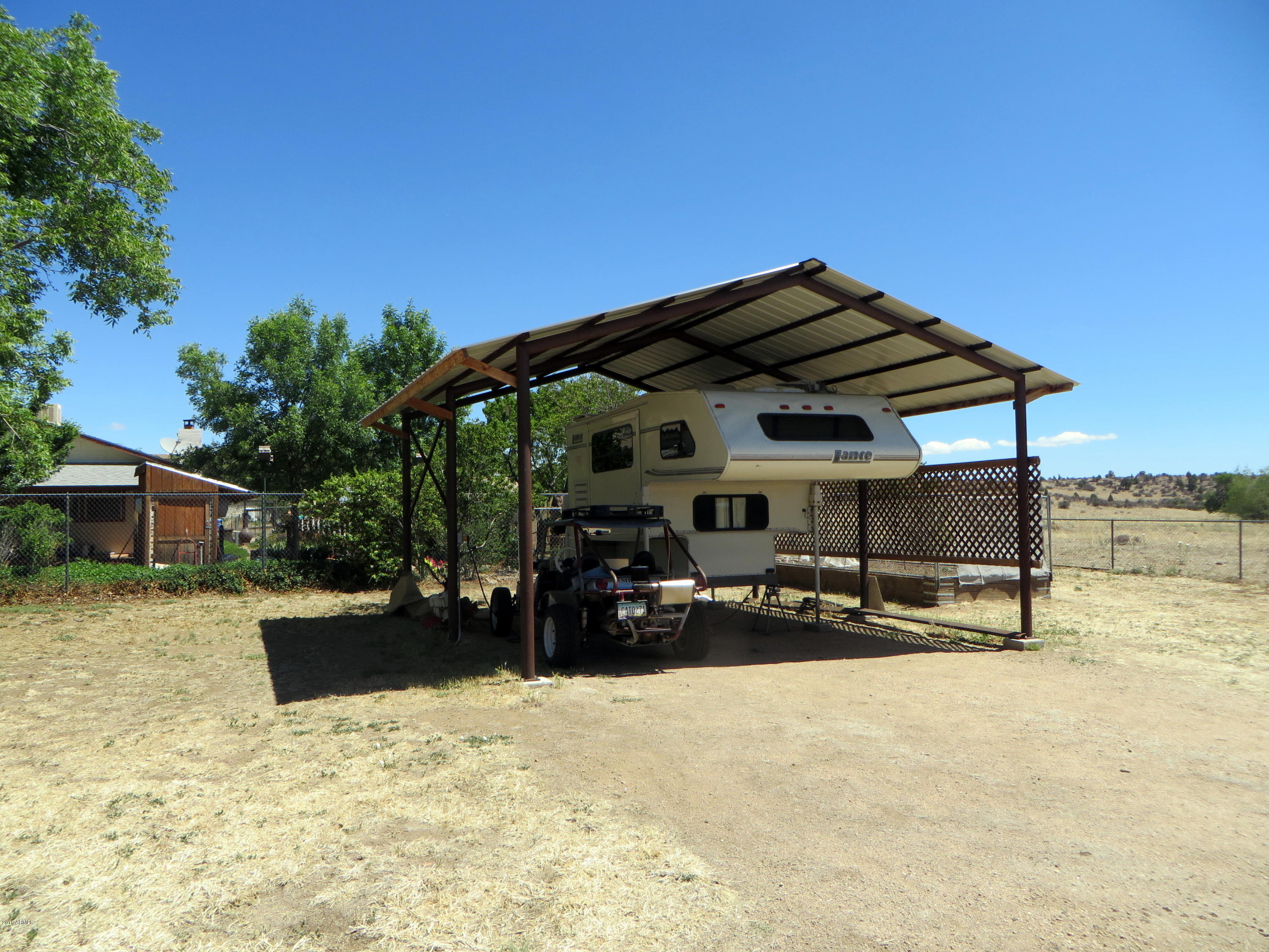 18631 Peeples Valley Road Peeples Valley, AZ 86332 - Photo 41 of 45 2nd carport on house lot