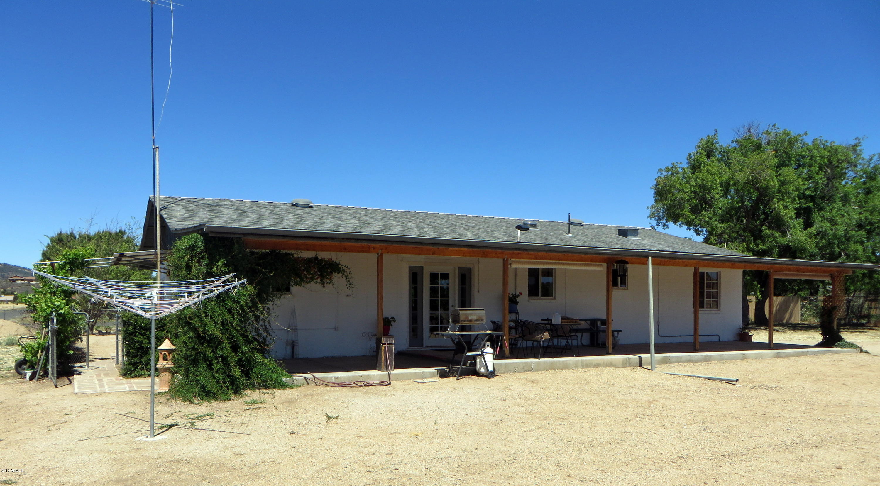 18631 Peeples Valley Road Peeples Valley, AZ 86332 - Photo 7 of 45 Back of home