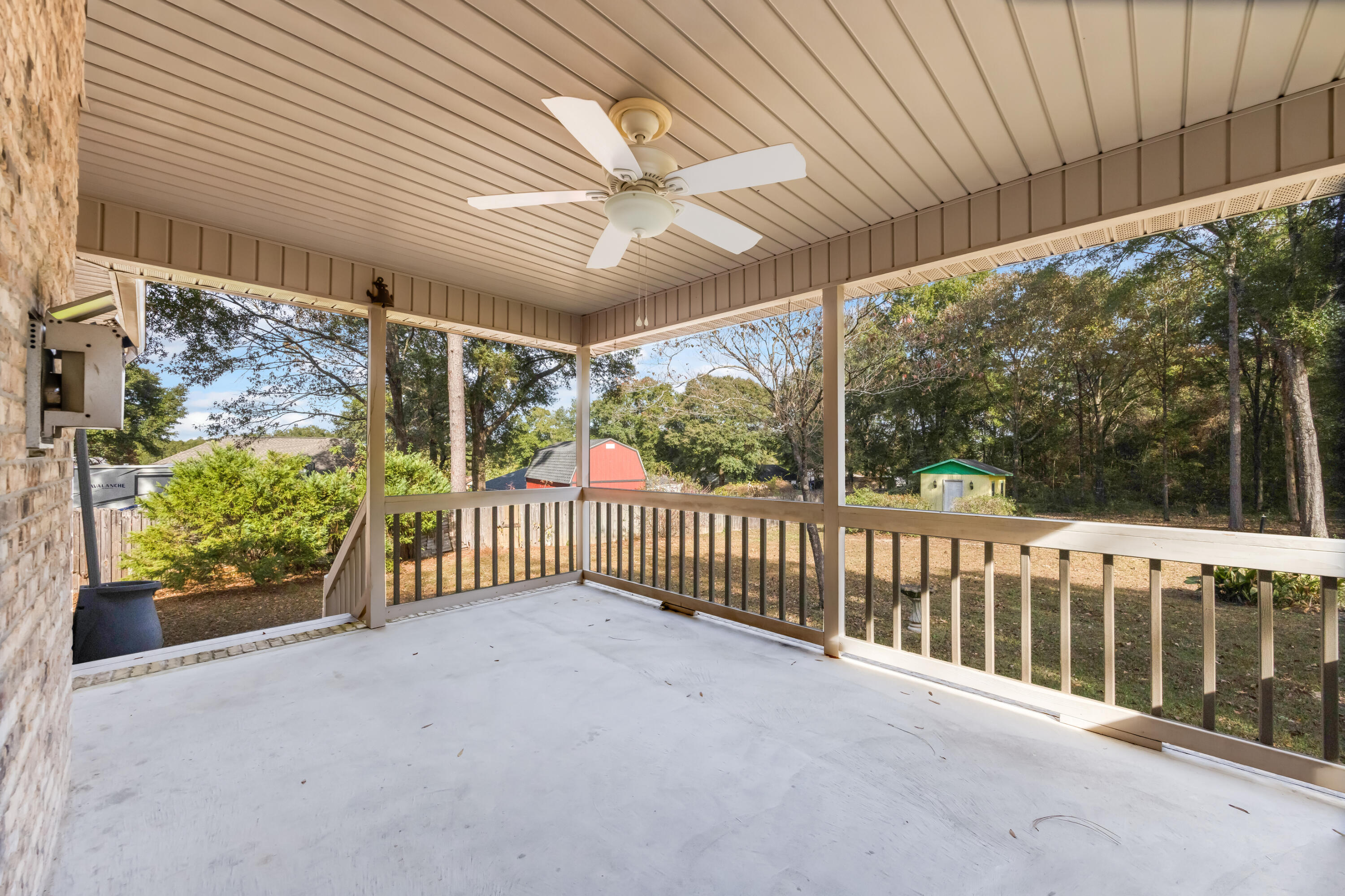 5965 Oak Hill Road Crestview, FL 32536 - Photo 33 of 44 a view of a porch