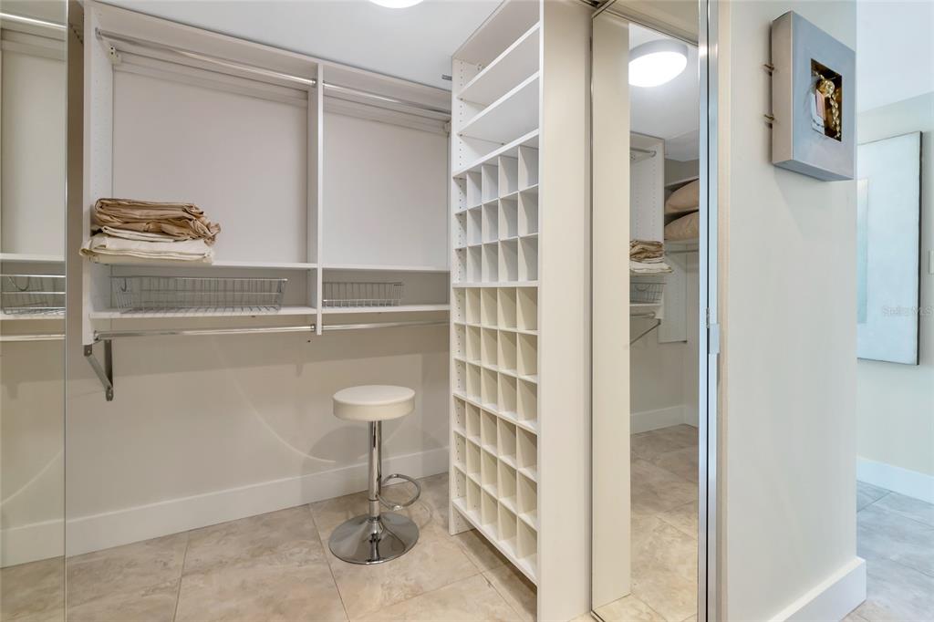 101 Sunset Drive, Unit PH3 Sarasota, FL 34236 - Photo 35 of 47 a view of a walk in closet