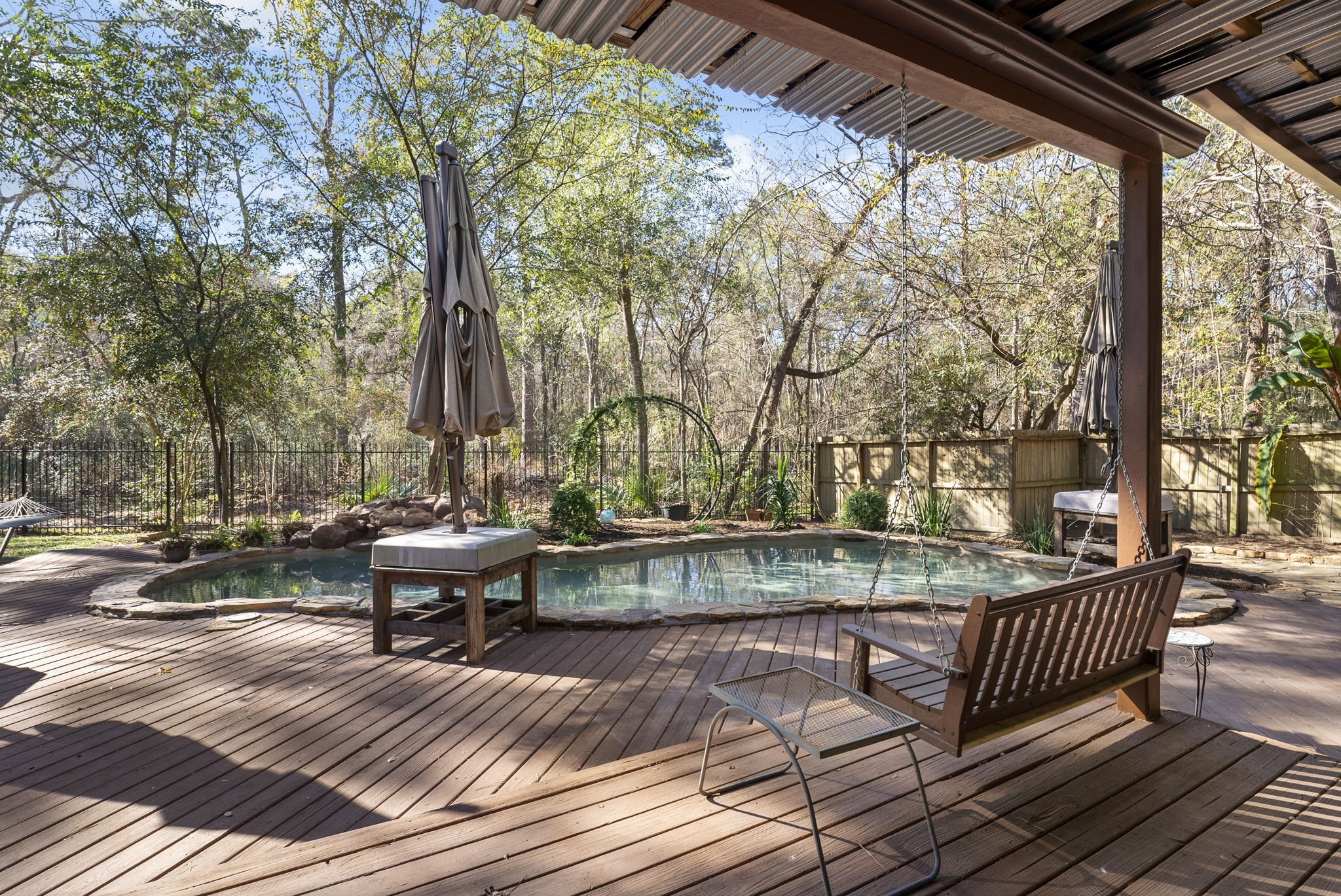 98 South Wilde Yaupon Court Spring, TX 77381 - Photo 25 of 49 Fabulous outdoor space with views of the Mitchell Preserve.