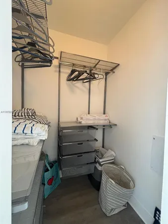 a view of storage and utility room