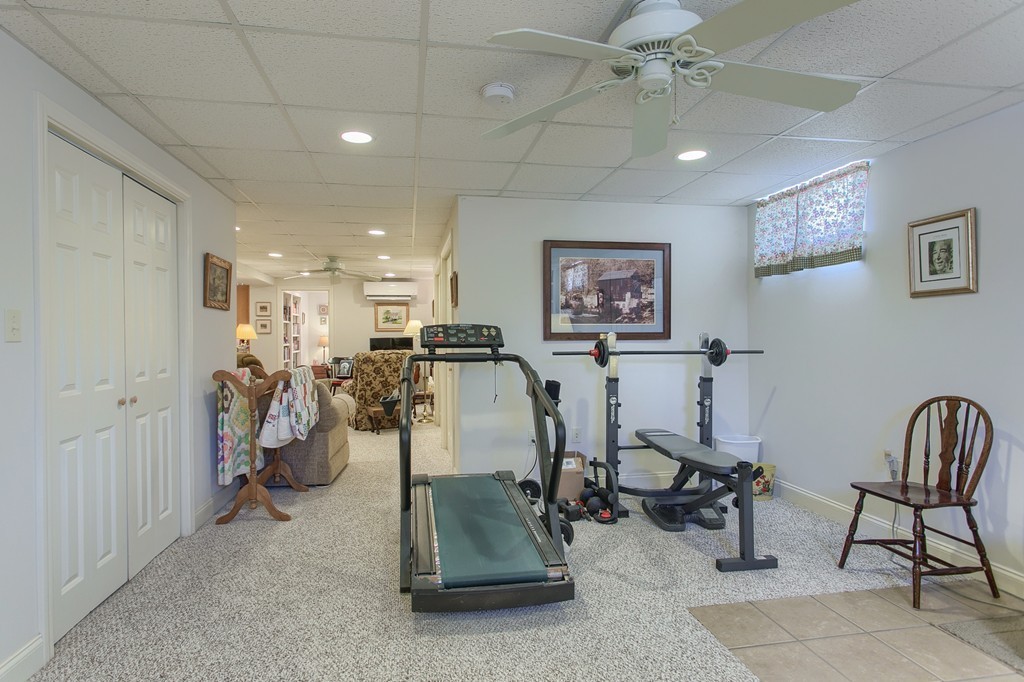 12 Meadow Road Beverly, MA 01915 - Photo 23 of 30 a view of a room with gym equipment