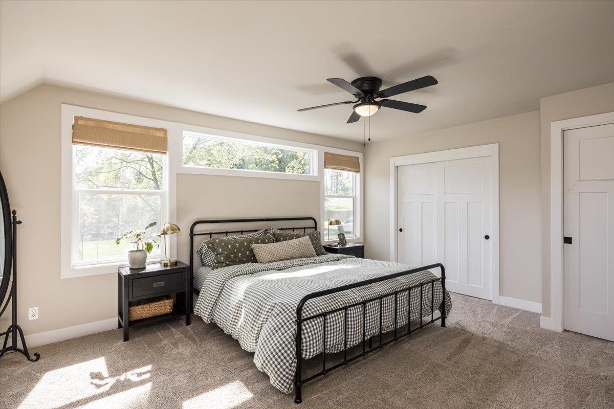 4963 Del Haven Road Placerville, CA 95667 - Photo 27 of 53 a bedroom with a bed and a window