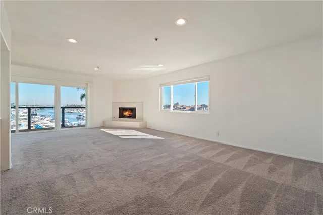 a view of a chandelier and a chandelier in a room