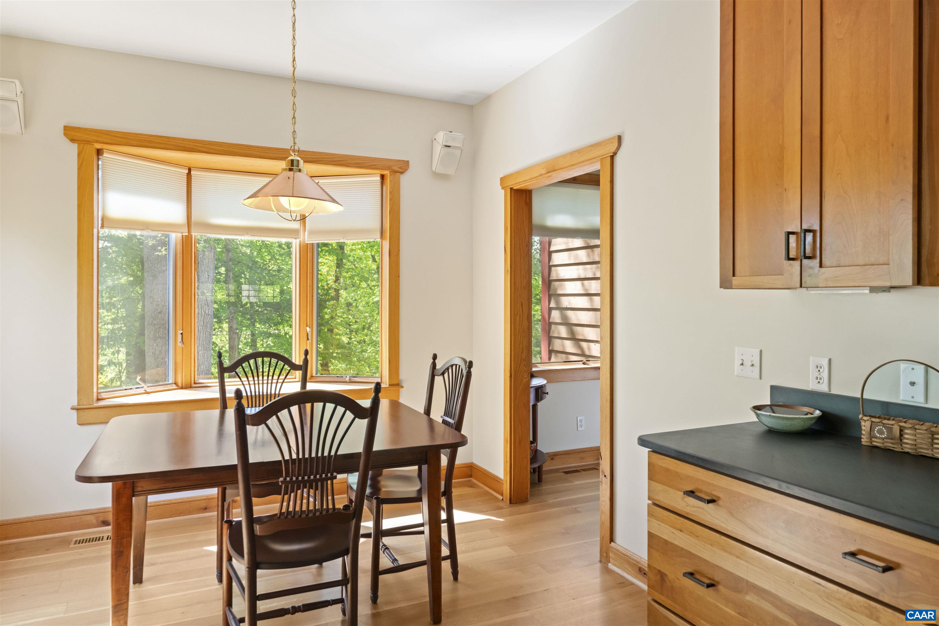 7530 Damon Road Schuyler, VA 22969 - Photo 19 of 72 a view of a dining room with furniture window and outside view