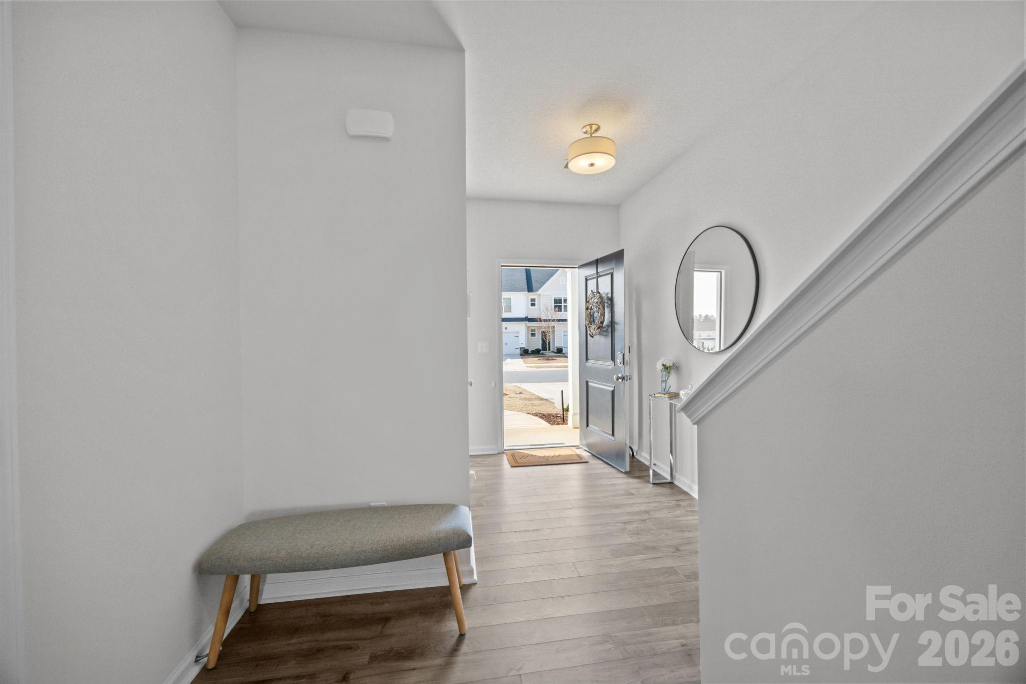 3808 Yorkshire Place Terrell, NC 28682 - Photo 6 of 36 a view of a livingroom with wooden floor
