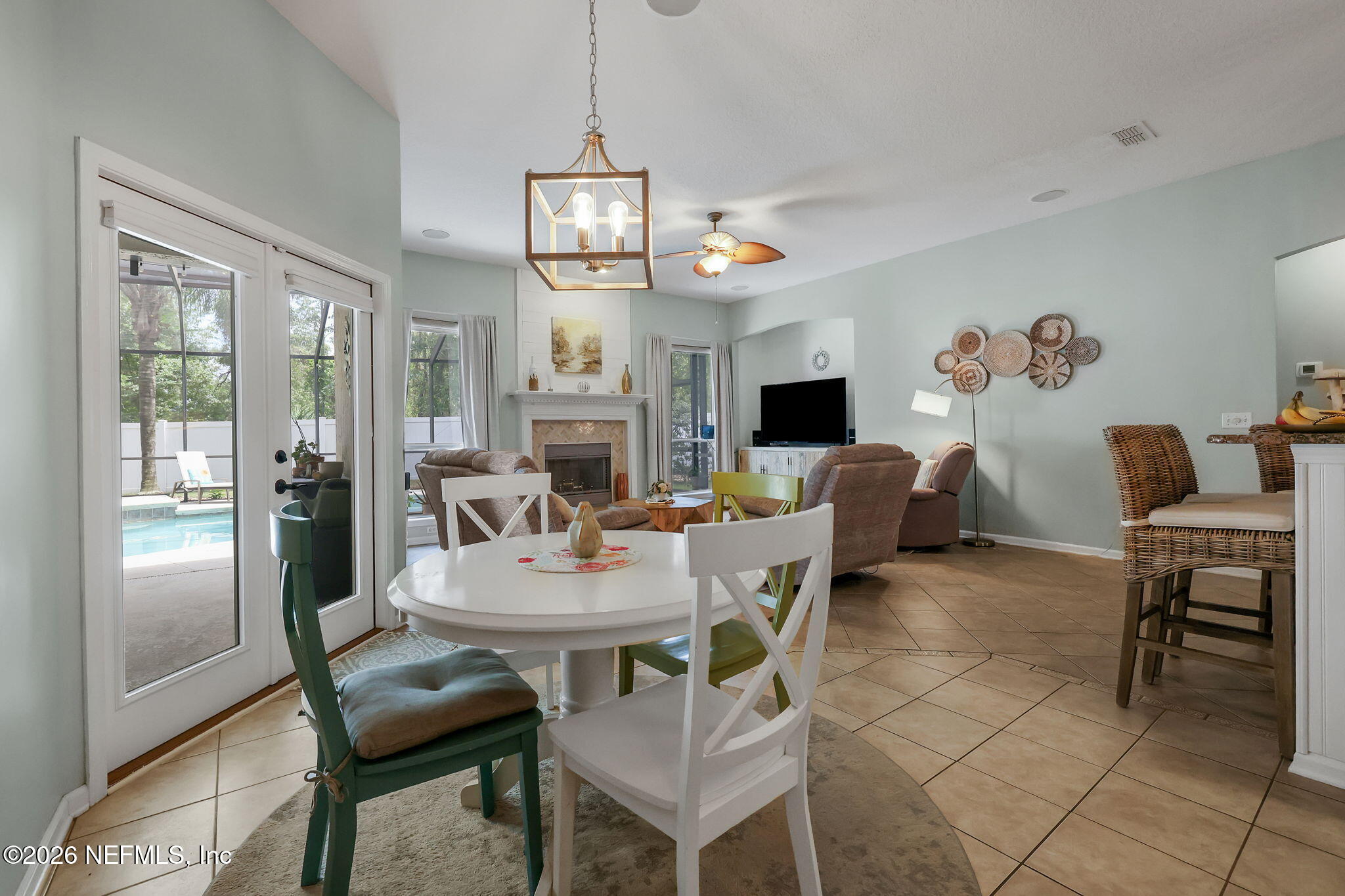 4320 Rye Court St. Johns, FL 32259 - Photo 17 of 60 a view of a dining room with furniture window and outside view
