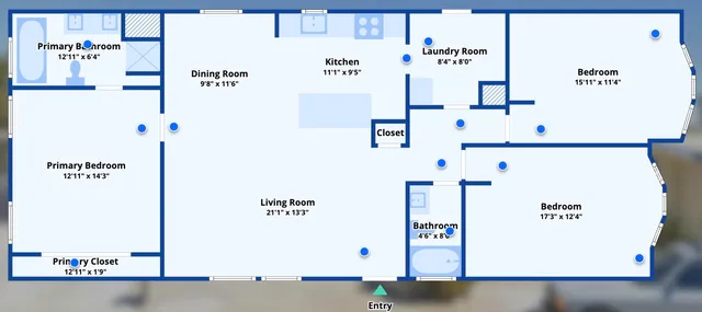 a view of an ocean and beach