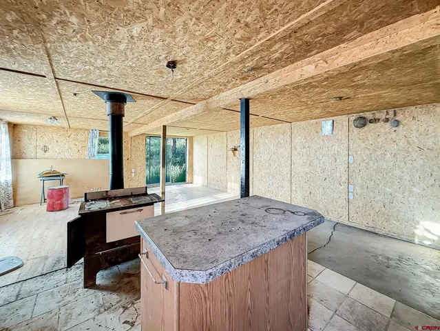 a view of dining room with stairs