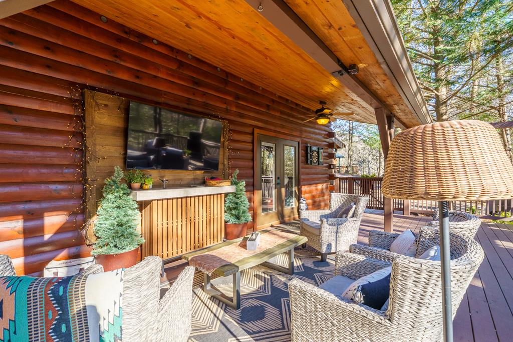 229 Ringtail Run Murphy, NC 28906 - Photo 42 of 68 a view of balcony and patio