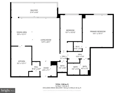 $369,900 | 3701 South George Mason Drive, Unit 1813N, Falls Church, VA 22041